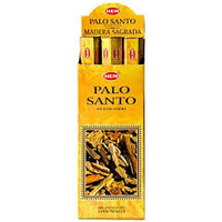 HEM Incense Square PALO SANTO 8 stick BOX of 25 Packets