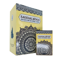 Sacred Tree Cones Backflow SANDALWOOD Box of 12 Packets
