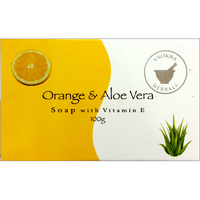 Anokha Herbals Soap ORANGE & ALOE VERA BOX of 12