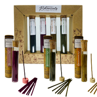 Botanicals Aromatherapy Bambooless Incense in Jar GIFT PACK Set of 4