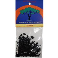 Resin & Wood Incense Black Storax 100g Packet