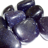 Tumbled Stones GOLDSTONE BLUE 100g