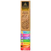 AROMA Ritual Collection Incense Sticks SEVEN POWERS box of 12 packets