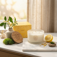 Distillery Soy Candle 450g AWAKEN Lemon Blossom & Summer Moss