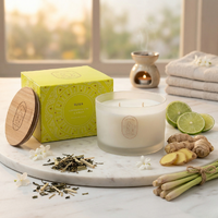 Distillery Soy Candle 450g BLISS Lemongrass, Lime & Ginger