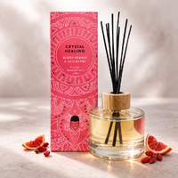 Distillery Reed Diffuser 200ml CRYSTAL HEALING Blood Orange & Goji Berry