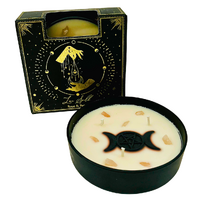 Esoteric Collection Scented Candle LOVE SPELL Triple Moon Pentagram 200g