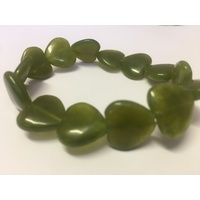 Heart Bracelet AVENTURINE GREEN