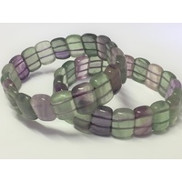 Small Oval Bracelet FLUORITE