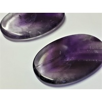 Thumb Stone DARK AMETHYST large