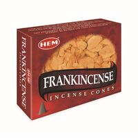 HEM Incense Cones FRANKINCENSE BOX of 12 Packets