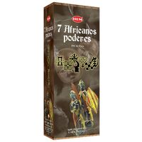 HEM Incense Hex 7 AFRICAN POWERS 20 stick BOX of 6 Packets
