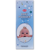 HEM Incense Hex BABY POWDER 20 stick BOX of 6 Packets