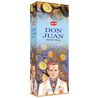 HEM Incense Hex DON JUAN 20 stick BOX of 6 Packets