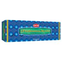 HEM Incense Hex FRANK MYRRH 20 stick BOX of 6 Packets