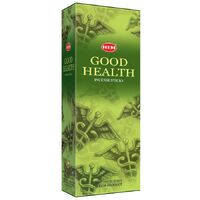HEM Incense Hex GOOD HEALTH 20 stick BOX of 6 Packets