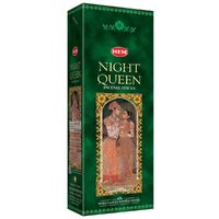 HEM Incense Hex NIGHT QUEEN 20 stick BOX of 6 Packets