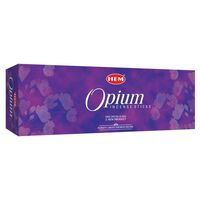 HEM Incense Hex OPIUM 20 stick BOX of 6 Packets