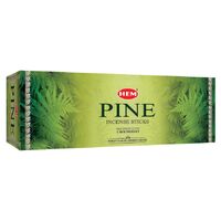 HEM Incense Hex PINE 20 stick BOX of 6 Packets