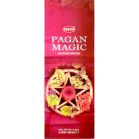 HEM Incense Hex PAGAN MAGIC 20 stick BOX of 6 Packets