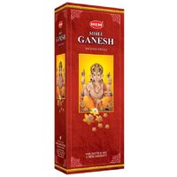 HEM Incense Hex SHREE GANESH 20 stick BOX of 6 Packets