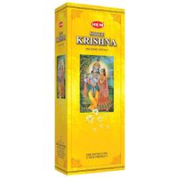 HEM Incense Hex SHREE KRISHNA 20 stick BOX of 6 Packets