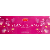 HEM Incense Hex YLANG YLANG 20 stick BOX of 6 Packets