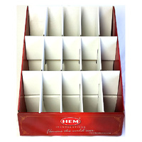HEM Incense Cardboard Display Box for hex incense