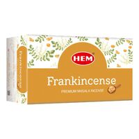 HEM Incense Masala FRANKINCENSE 15g Box of 12 Packets
