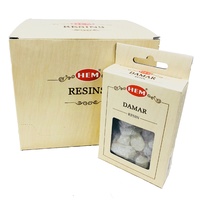 HEM Incense Resin DAMAR 30g, BOX of 12 Packets