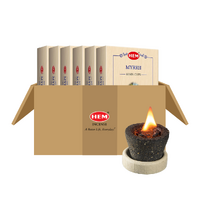 HEM Incense Resin Cup MYRRH Box of 12 Packets