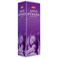 HEM Incense Square ANTI STRESS 8 stick BOX of 25 Packets