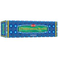 HEM Incense Square FRANK MYRRH 8 stick BOX of 25 Packets