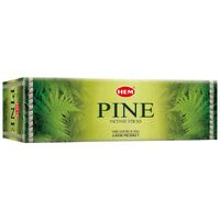 HEM Incense Square PINE 8 stick BOX of 25 Packets