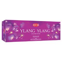 HEM Incense Square YLANG YLANG 8 stick BOX of 25 Packets