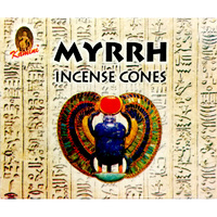 Kamini Incense Cones MYRRH BOX of 12 Packets