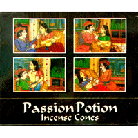 Kamini Incense Cones PASSION POTION BOX of 12 Packets