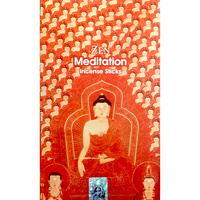 Kamini Incense Flat Pack ZEN MEDITATION 15g BOX of 12 Packets