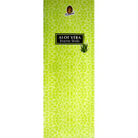 Kamini Incense Hex ALOE VERA 20 stick BOX of 6 Packets