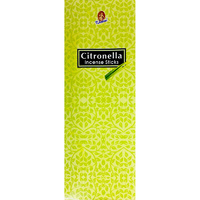 Kamini Incense Hex CITRONELLA 20 stick BOX of 6 Packets