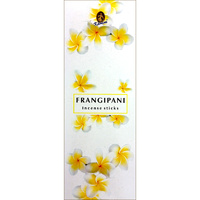 Kamini Incense Hex FRANGIPANI 20 stick BOX of 6 Packets