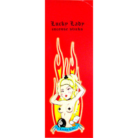 Kamini Incense Hex LUCKY LADY 20 stick BOX of 6 Packets