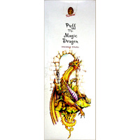 Kamini Incense Hex PUFF THE MAGIC DRAGON 20 stick BOX of 6 Packets