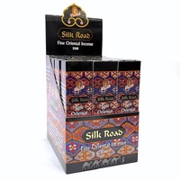 Kamini Incense Fine Oriental SILK ROAD 25g BOX of 12 Packets