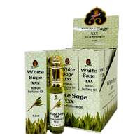 Kamini Premium Perfume Oil 8.5ml WHITE SAGE XXX Box of 12