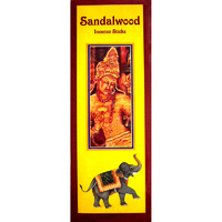 Kamini Incense Rectangular SANDALWOOD 40g BOX of 12