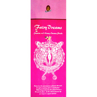 Kamini Incense Square FAIRY DREAMS 8 stick BOX of 25 Packets