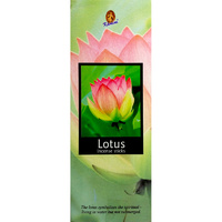 Kamini Incense Square LOTUS 8 stick BOX of 25 Packets