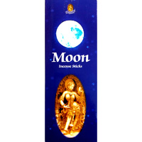 Kamini Incense Square MOON 8 stick BOX of 25 Packets