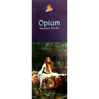 Kamini Incense Square OPIUM 8 stick BOX of 25 Packets